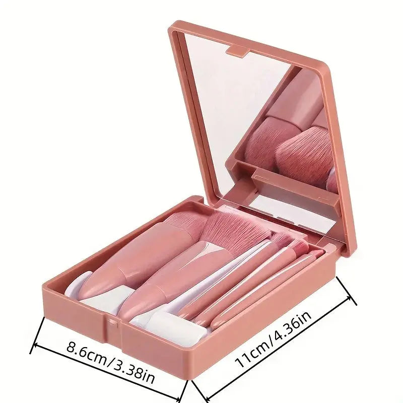 Kit portátil pincéis de maquiagem ButFly