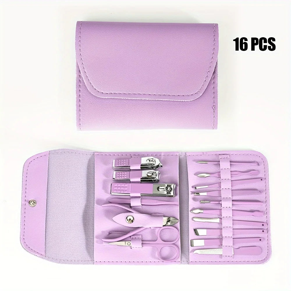Kit de manicure completo 16 pcs ButFly
