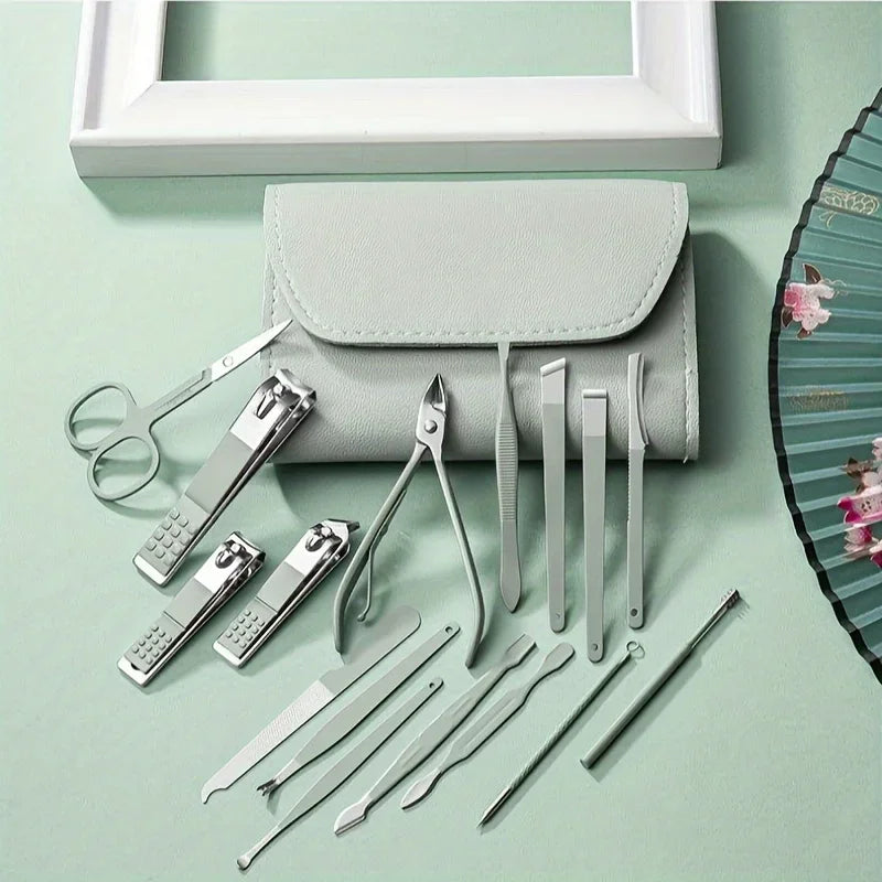 Kit de manicure completo 16 pcs ButFly