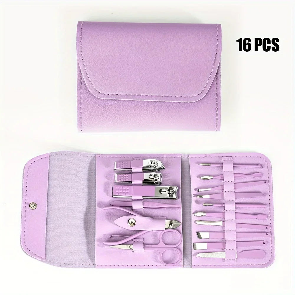 Kit de manicure completo 16 pcs ButFly