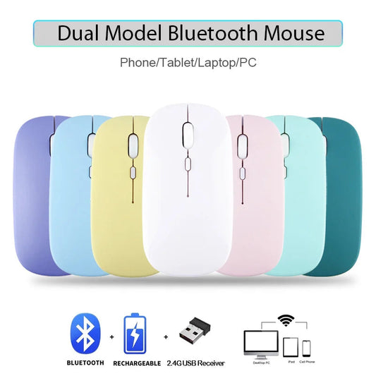 Mouse sem fio K1 RGB silencioso ergonômico recarregável com retroiluminação óptica LED USB mouse de computador para PC laptop ButFly