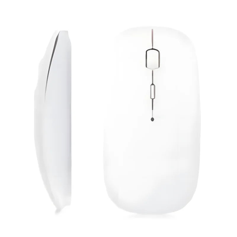 Mouse sem fio K1 RGB silencioso ergonômico recarregável com retroiluminação óptica LED USB mouse de computador para PC laptop ButFly