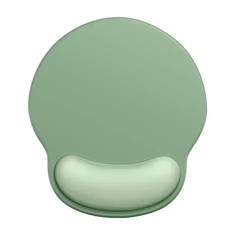 Mousepad gradiente, suporte confortável para pulso, tapete antiderrapante para mouse, mousepad macio, suporte para pulso, mouse pad de silicone para computador ButFly