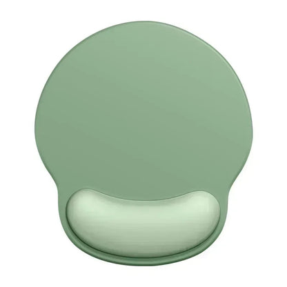 Mousepad gradiente, suporte confortável para pulso, tapete antiderrapante para mouse, mousepad macio, suporte para pulso, mouse pad de silicone para computador ButFly