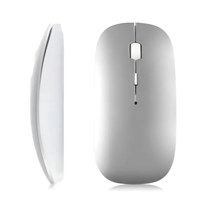 Mouse sem fio K1 RGB silencioso ergonômico recarregável com retroiluminação óptica LED USB mouse de computador para PC laptop ButFly