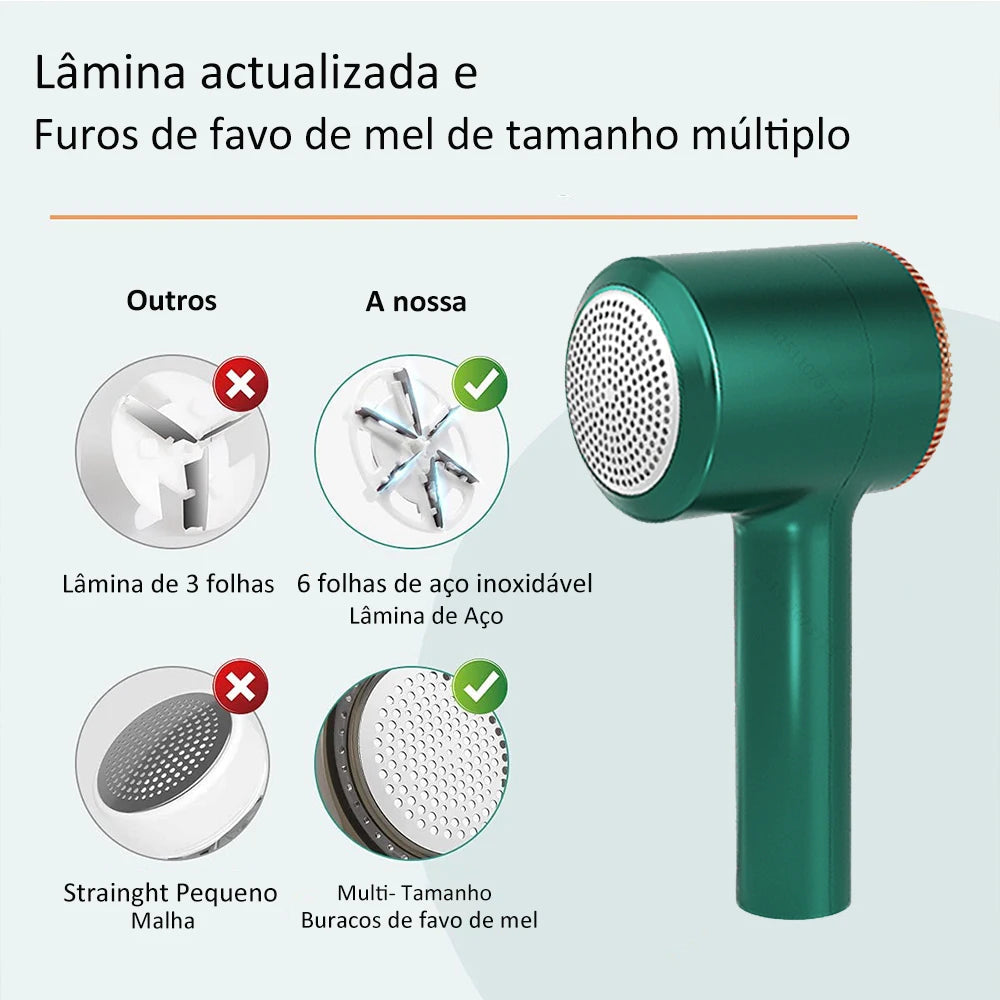 Removedor de bolinhas de roupas elétrico ButFly