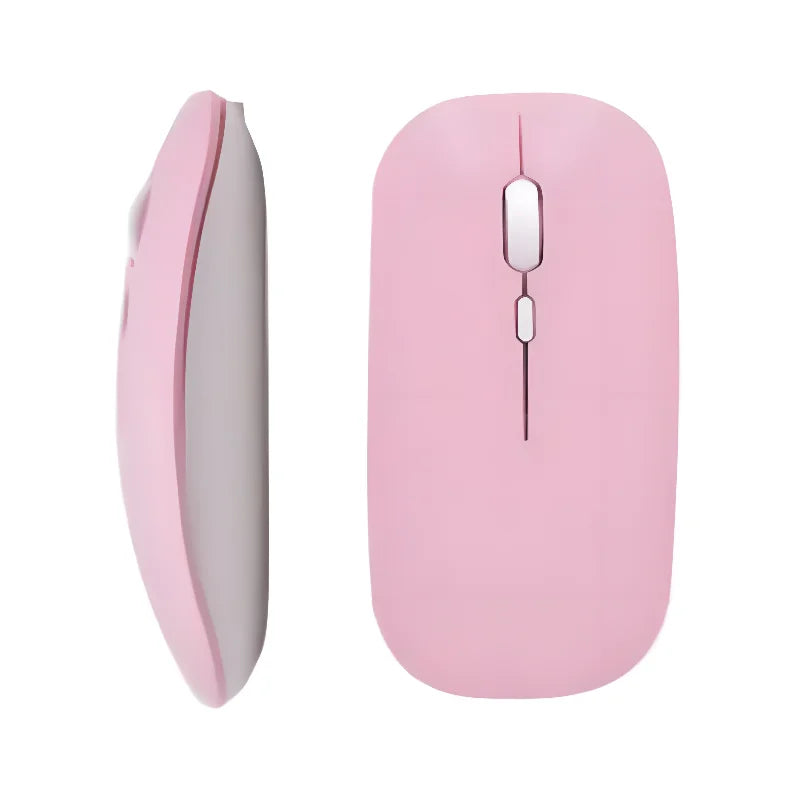 Mouse sem fio K1 RGB silencioso ergonômico recarregável com retroiluminação óptica LED USB mouse de computador para PC laptop ButFly