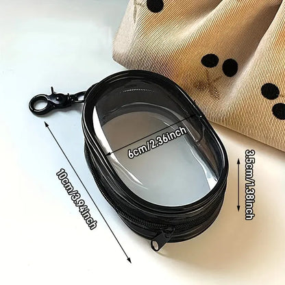 Porta carregador com zipper chaveiro ButFly