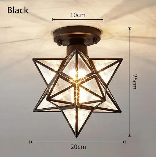 Luminária de teto de cristal criativa ButFly